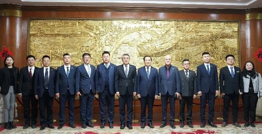王亚军会见中国亚洲经济发展协会代表团一行