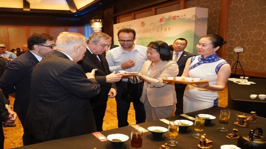 驻埃及使馆举办“茶和天下”·尼罗雅集暨中国安徽文旅推介会